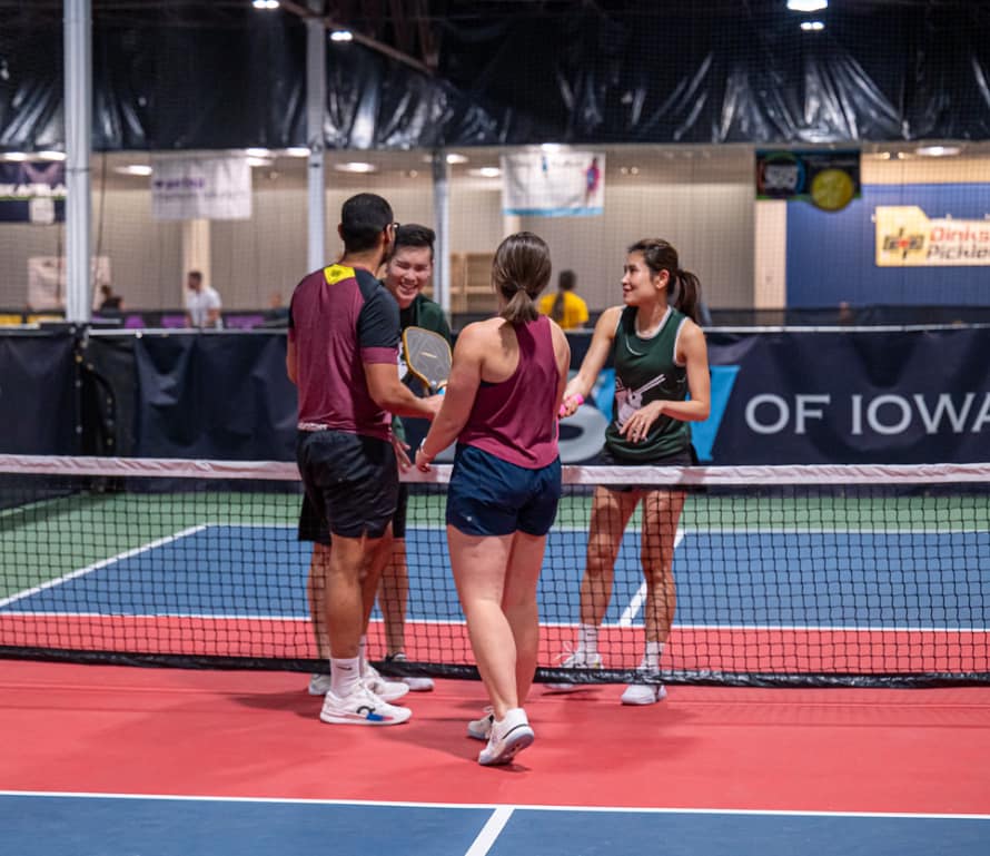 Players enjoying Picklepalooza